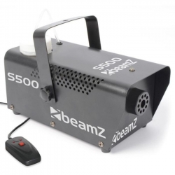 Wytwornica dymu 500W BeamZ S500 z płynem do dymu 250ml